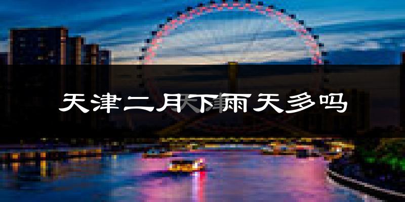 天津二月下雨天多吗?天津2月份降雨量多少?