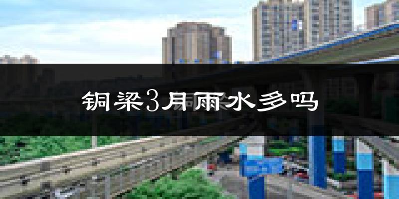 铜梁3月雨水多吗?