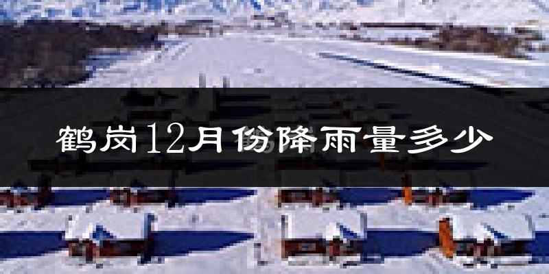 鹤岗12月份降雨量多少?鹤岗十二月下雨多吗?