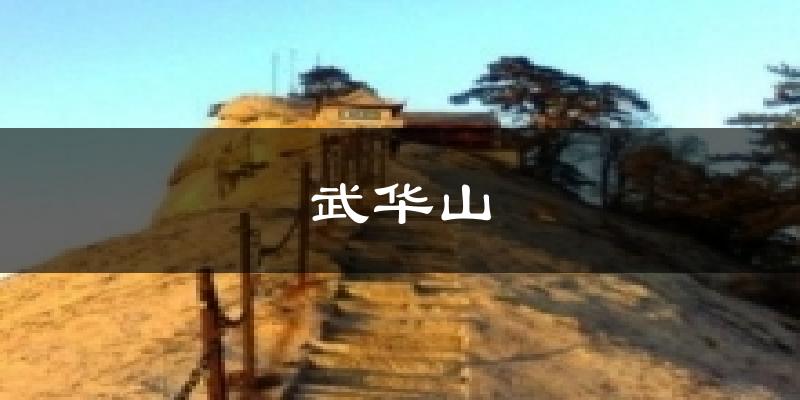 武华山天气预报十五天
