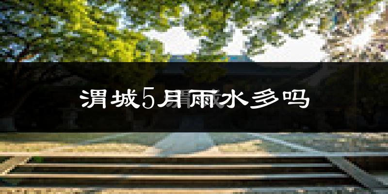 渭城5月雨水多吗?