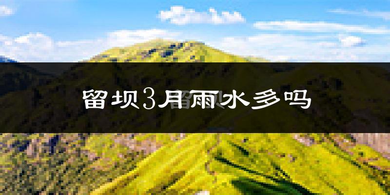 留坝3月雨水多吗?