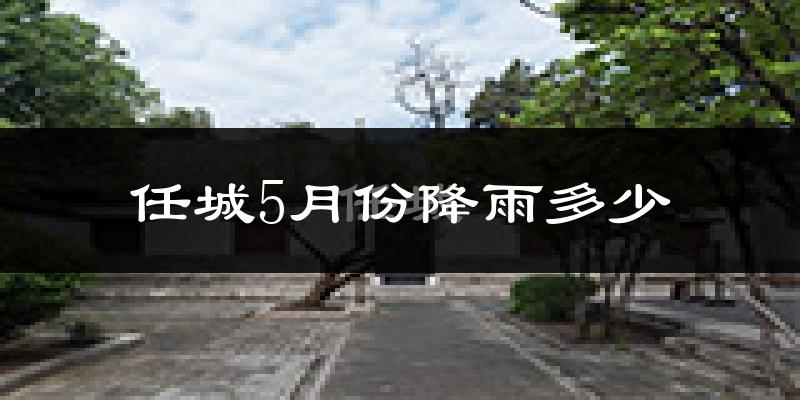 任城5月份降雨多少?
