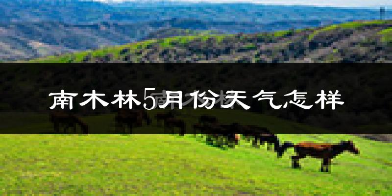 南木林县5月份天气如何?很冷吗?