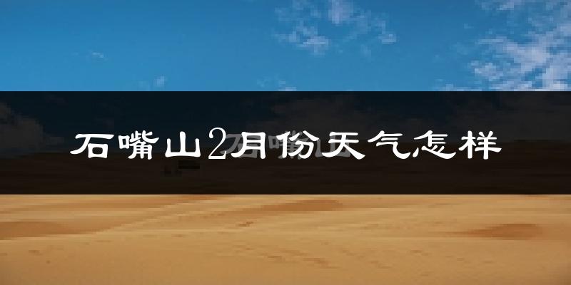 石嘴山市2月份天气如何?很冷吗?