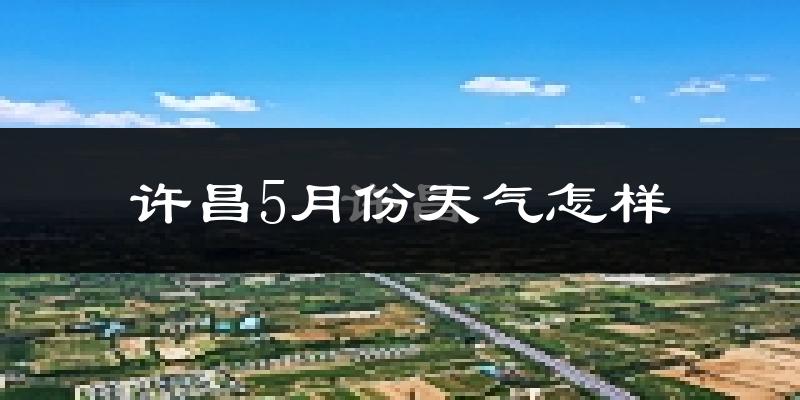 许昌县5月份天气如何?很热吗?