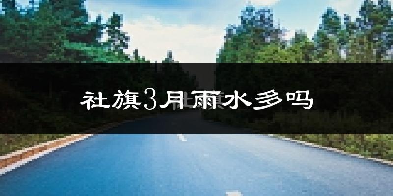 社旗3月雨水多吗?