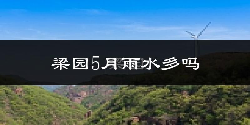 梁园5月雨水多吗?