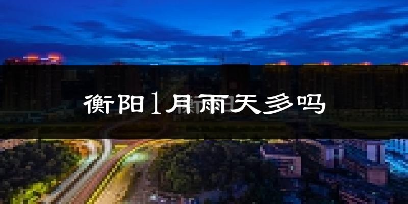 衡阳1月雨天多吗?