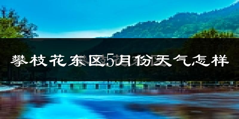 攀枝花东区5月份天气怎样?攀枝花东区五月冷不冷?