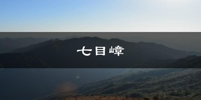 七目嶂天气预报十五天
